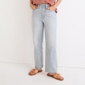 NWT The Curvy Perfect Vintage Wide-Leg Jean in Edmunds Wash